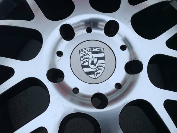 Set of NICE After market 20" Porsche rims 991 997(4S) 987 Cayman, dovoz Kanada — foto 3 z 5