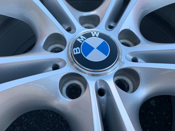 1 x single OE BMW X3 18X8 F25 style 308 rim in good použitý cond, dovoz Kanada — foto 3 z 5
