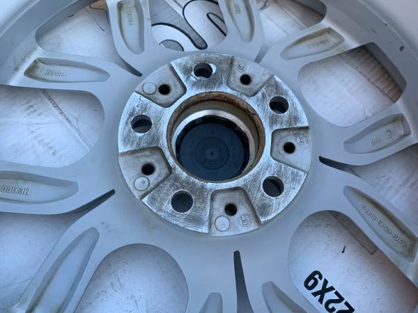 1 x single OE BMW X3 18X8 F25 style 308 rim in good použitý cond, dovoz Kanada — foto 5 z 5