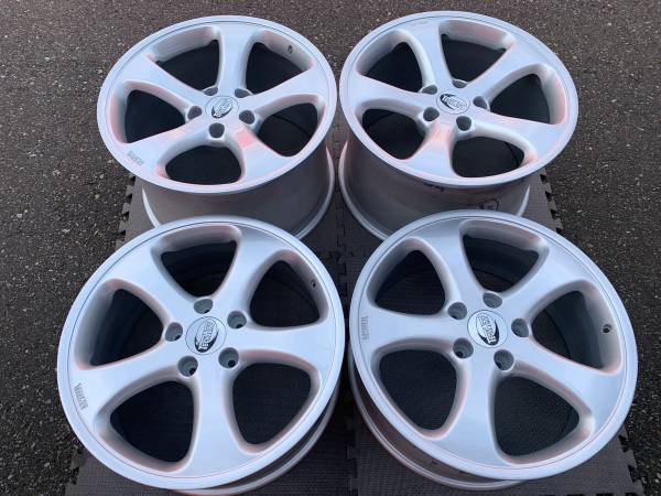 sada RARE 20X8.5/12 Porsche Techart Formula rims showrm cond, dovoz Kanada — foto 3 z 5