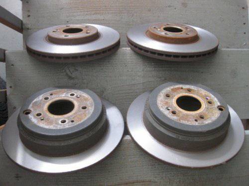 OEM Honda Odyssey 2002-2004 front and rear brake rotors, dovoz Kanada — foto 3 z 5