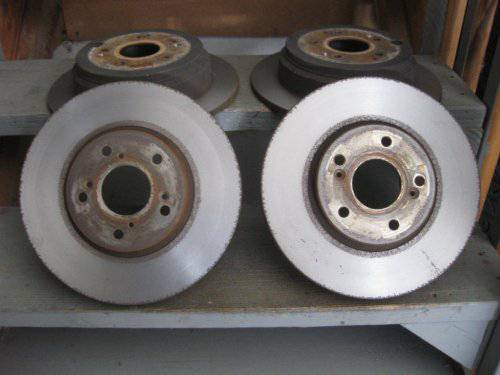 OEM Honda Odyssey 2002-2004 front and rear brake rotors, dovoz Kanada — foto 4 z 5