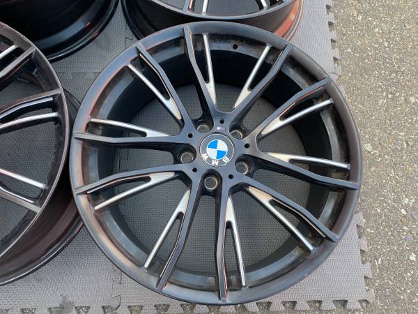 sada 20X8/8.5 BMW Forged Style 624M rims in good použitý cond, dovoz Kanada — foto 2 z 5