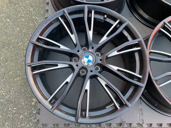 sada 20X8/8.5 BMW Forged Style 624M rims in good použitý cond, dovoz Kanada — foto 4 z 5
