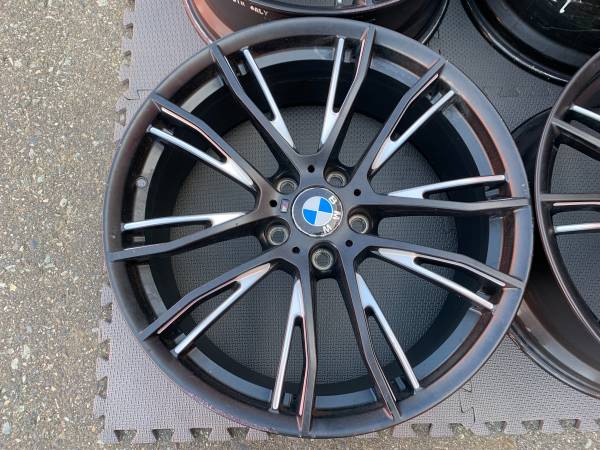 sada 20X8/8.5 BMW Forged Style 624M rims in good použitý cond, dovoz Kanada — foto 5 z 5