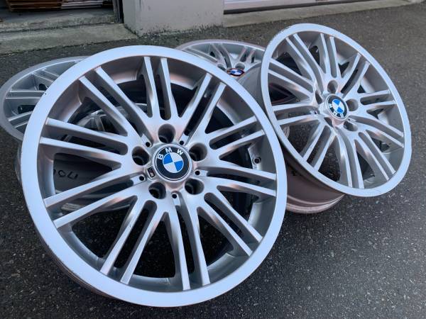 sada Genuine Factory OE 18X7.5 style 164 Z4/E46 M3 rims good, dovoz Kanada — foto 4 z 5