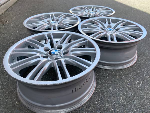 sada Genuine Factory OE 18X7.5 style 164 Z4/E46 M3 rims good, dovoz Kanada — foto 5 z 5