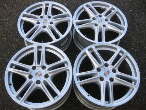 Set of Genuine OEM Porsche Panamera 19X10/9 ET61 ET60 rims, dovoz Kanada — foto 1 z 5 Set of Genuine OEM Porsche Panamera 19X10/9 ET61 ET60 rims, dovoz Kanada — foto 1 z 5