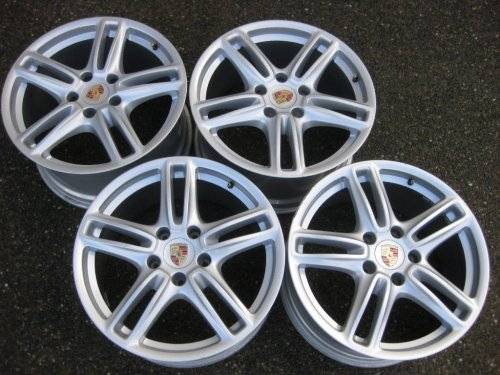 Set of Genuine OEM Porsche Panamera 19X10/9 ET61 ET60 rims, dovoz Kanada — foto 2 z 5
