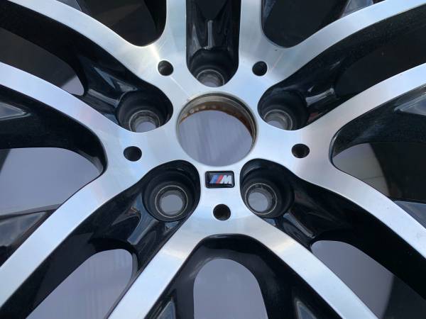 1 X single zadní 21X10 BMW Forged Style 650M rim good použitý cond, dovoz Kanada — foto 3 z 5