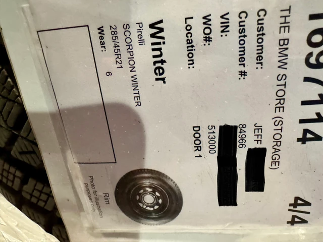 Kola — BMW X7, dovoz Kanada — foto 3 z 5