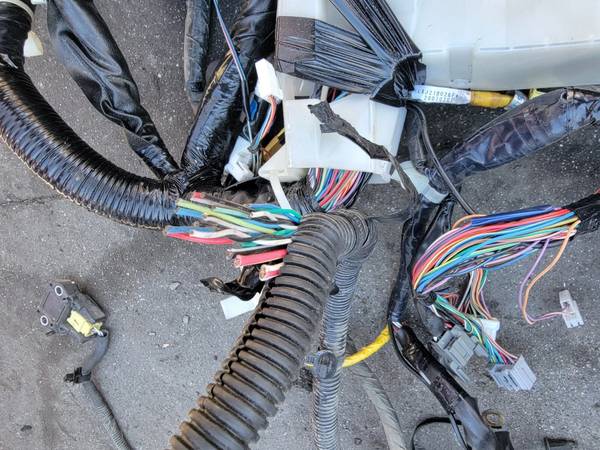 2007 Subaru Impreza Wrx Sti Dash Wiring Harness Eassembly Engine And L, dovoz USA — foto 5 z 7