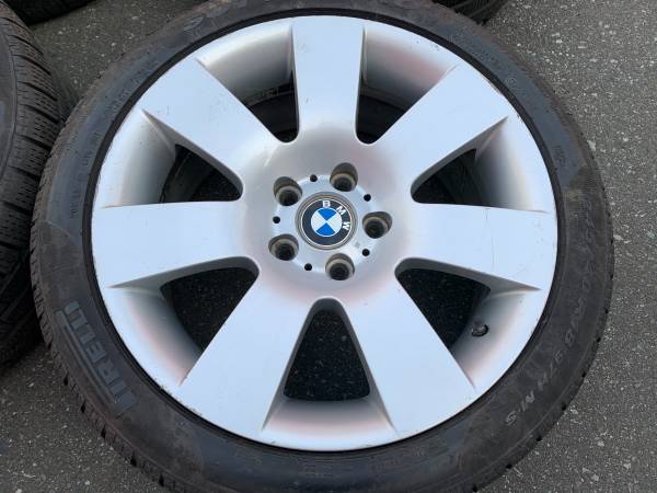 sada BMW 18" E60 Pirelli sottozero Winter pkge 245/40/18, dovoz Kanada — foto 2 z 5