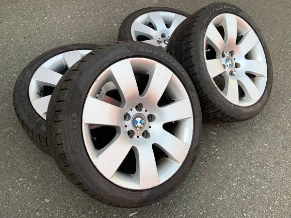 sada BMW 18" E60 Pirelli sottozero Winter pkge 245/40/18, dovoz Kanada — foto 3 z 5