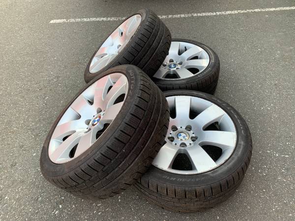 sada BMW 18" E60 Pirelli sottozero Winter pkge 245/40/18, dovoz Kanada — foto 4 z 5