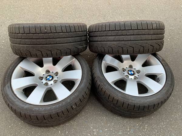 sada BMW 18" E60 Pirelli sottozero Winter pkge 245/40/18, dovoz Kanada — foto 5 z 5