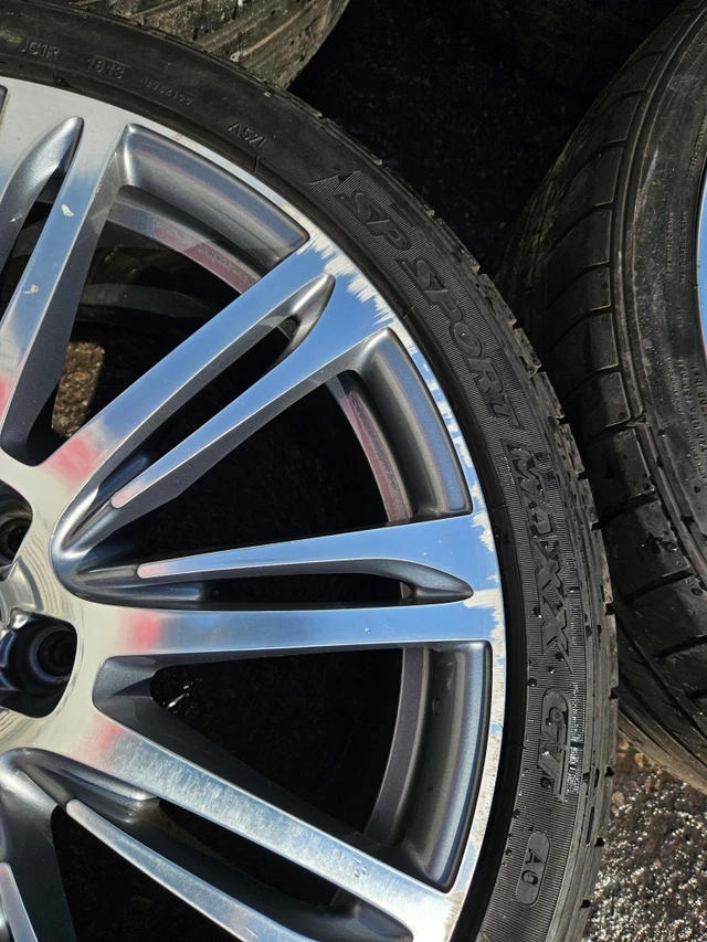 20" Audi A7 S-Line OE Wheels - 5x112 - Dunlop Summer Tires, dovoz Kanada — foto 5 z 5