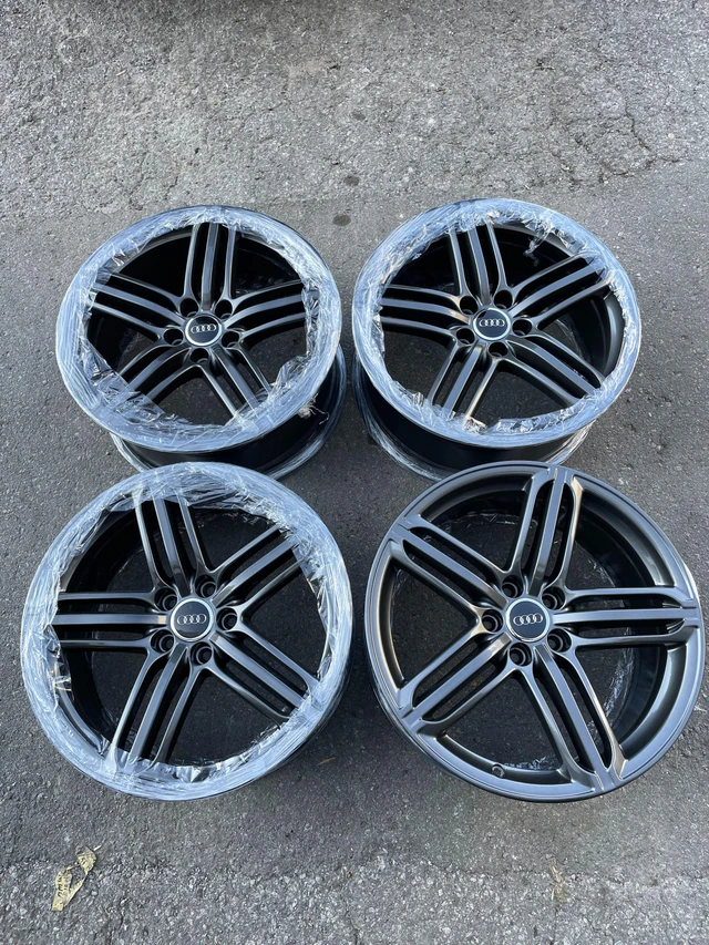 19" Audi S4 OE Wheels Gunmetal - 5x112, dovoz Kanada — foto 2 z 5