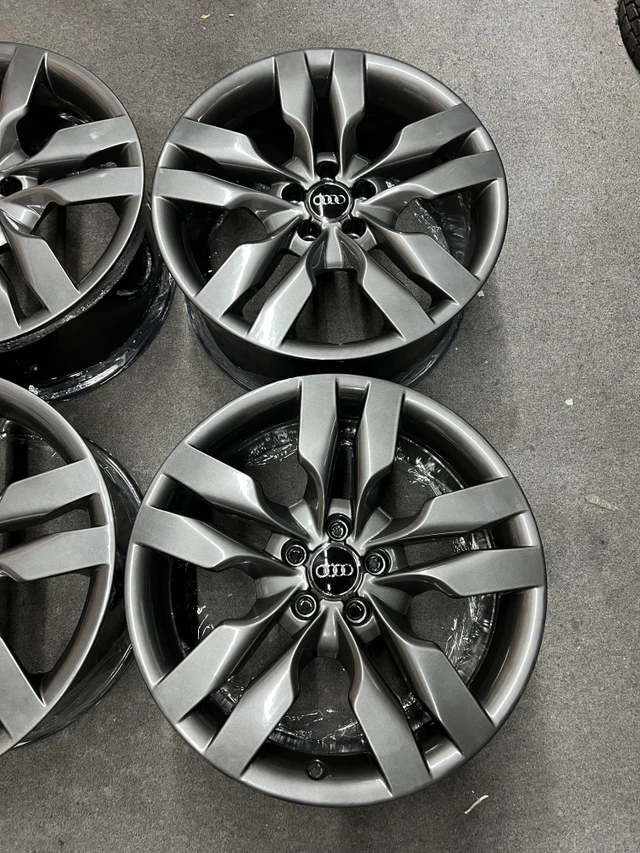 19" Audi S6 OE Wheels - MINT - 5x112 - Gunmetal, dovoz Kanada — foto 3 z 5