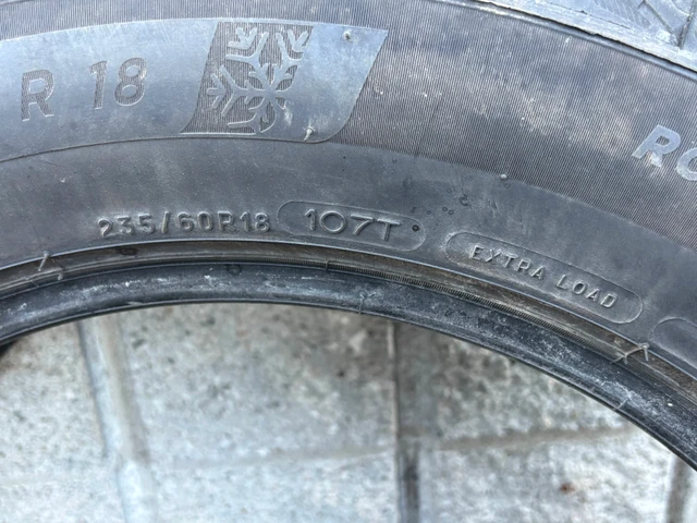 Winter tires - 4X Michelin X-ICE SNOW SUV, dovoz Kanada — foto 4 z 5