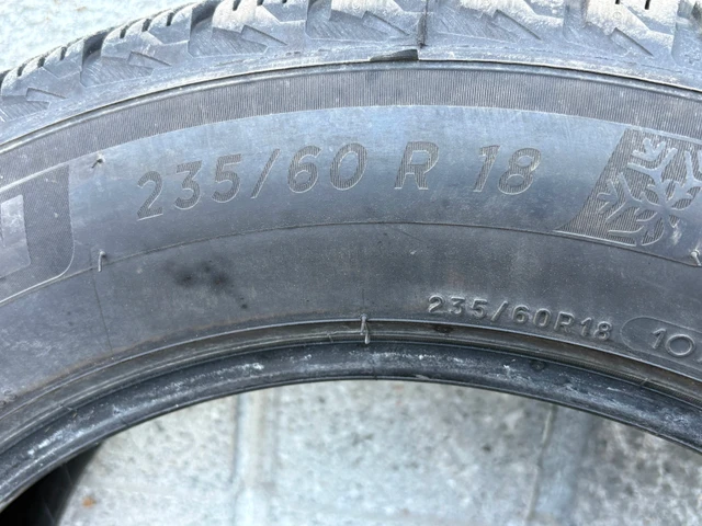 Winter tires - 4X Michelin X-ICE SNOW SUV, dovoz Kanada — foto 5 z 5
