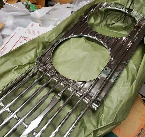 1964 Impala Chrome Grille Ss Convertible 409 327 V8 283 Wagon Belair, dovoz USA — foto 3 z 3