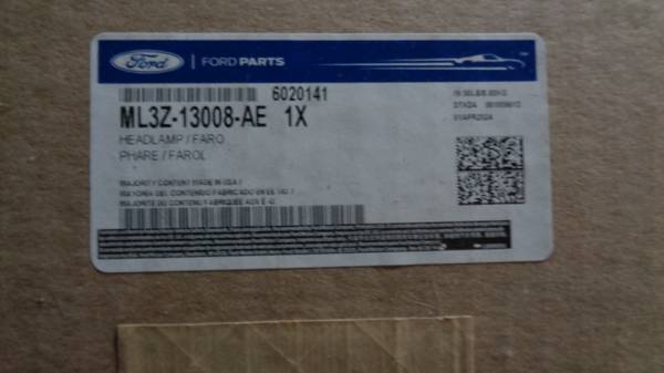 2021-23 FORD F150 LEFT LED DYNAMIC GENUINE HEADLIGHT ASSY NEW, dovoz USA — foto 6 z 6