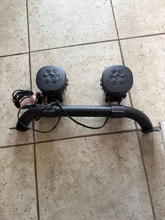 Jeep wrangler lights & grill guard kit, dovoz USA — foto 2 z 3
