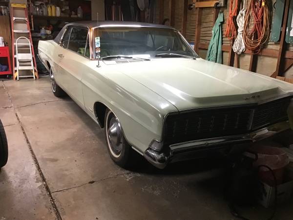 FORD 1968 LTD 2door hardtop / Hidden headlights / 43,000 mi orig., dovoz USA — foto 1 z 12 FORD 1968 LTD 2door hardtop / Hidden headlights / 43,000 mi orig., dovoz USA — foto 1 z 12