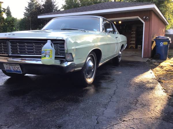 FORD 1968 LTD 2door hardtop / Hidden headlights / 43,000 mi orig., dovoz USA — foto 8 z 12