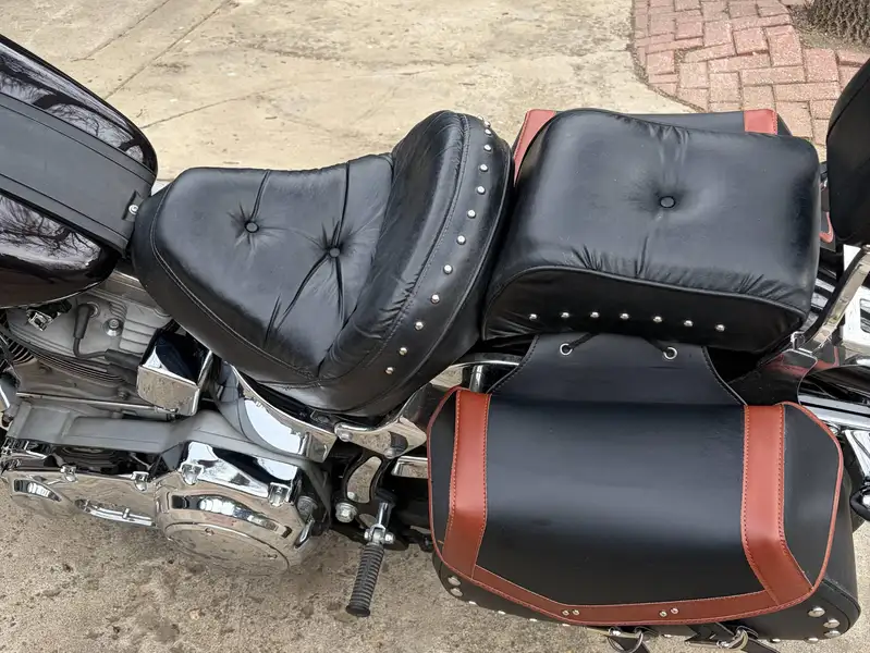 2005 Harley-Davidson Softail, černá, 54 257 km, dovoz Kanada — foto 2 z 7