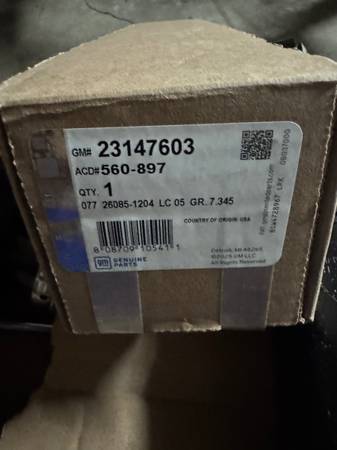 přední gas struts and zadní gas shocks OE, for 2017 GMC Acadia Denali, dovoz USA — foto 5 z 5