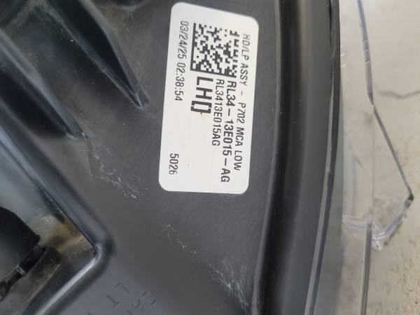 24/26 F150 LEFT HEADLIGHT, dovoz USA — foto 3 z 9