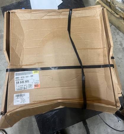 Brand New Audi SQ8 přední & zadní Brake Rotors (Complete 4-Rotor Set), dovoz USA — foto 6 z 8