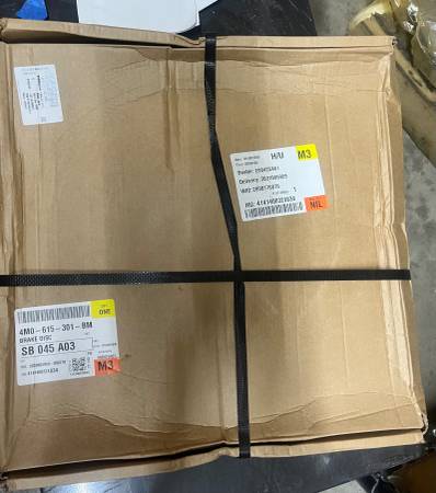 Brand New Audi SQ8 přední & zadní Brake Rotors (Complete 4-Rotor Set), dovoz USA — foto 8 z 8