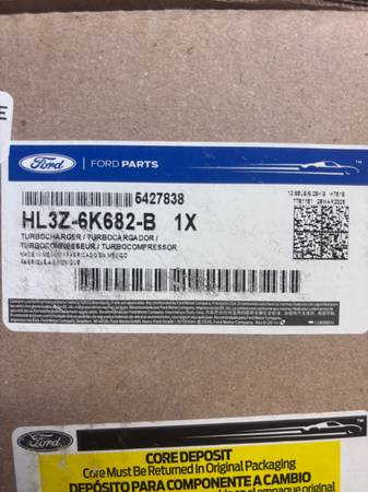 F150 3.5 EcoBoost Turbos and Related Parts, dovoz USA — foto 4 z 10