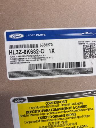 F150 3.5 EcoBoost Turbos and Related Parts, dovoz USA — foto 7 z 10