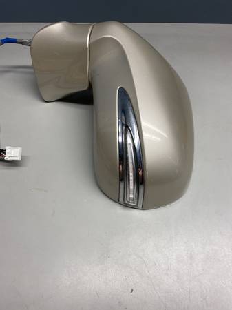 2013 thru 2015 OE LRX350 RX450h levý Door Blind Spot Mirror, dovoz USA — foto 3 z 8