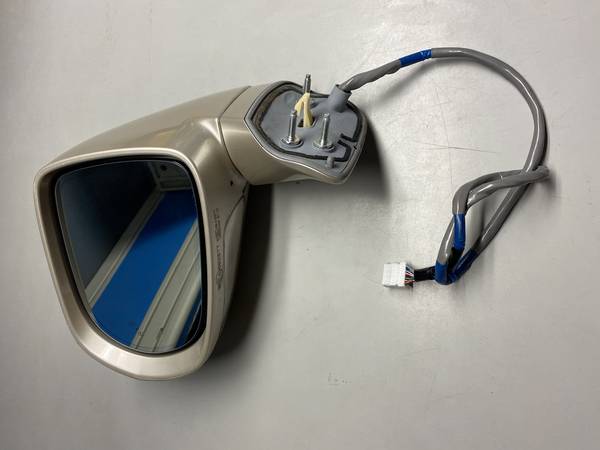 2013 thru 2015 OE LRX350 RX450h levý Door Blind Spot Mirror, dovoz USA — foto 6 z 8