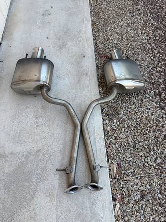2021 thru 2026 Lexus IS250 IS350 OEM exhaust mufflers, dovoz USA — foto 2 z 5