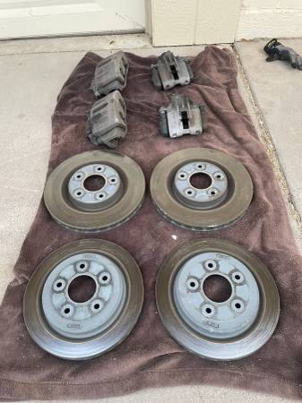2008 Corvette C6 OE Brake brzdový třmen + Rotors + Pads sada Z51 Gm OE, dovoz USA — foto 6 z 12