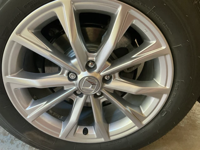 OE 18" Honda CRV EXL Hybrid Silver Alloy Wheels, stříbrná, dovoz Kanada — foto 2 z 4