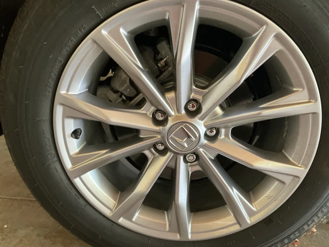 OE 18" Honda CRV EXL Hybrid Silver Alloy Wheels, stříbrná, dovoz Kanada — foto 3 z 4