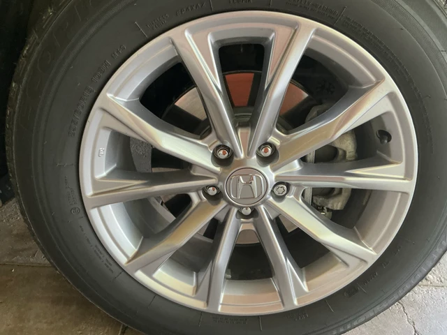 OE 18" Honda CRV EXL Hybrid Silver Alloy Wheels, stříbrná, dovoz Kanada — foto 4 z 4