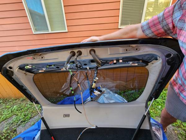 OE Lexus RX330 RX350 RX400h Liftgate Tailgate Hatch 2004-2007, dovoz USA — foto 5 z 5