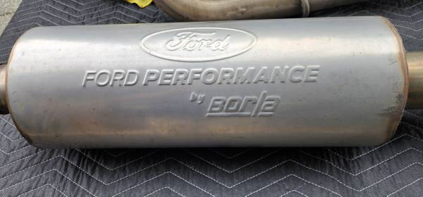 Super Duty 7.3l Sport Exhaust - Chrome Tips - Dual Side Exit, dovoz USA — foto 2 z 3