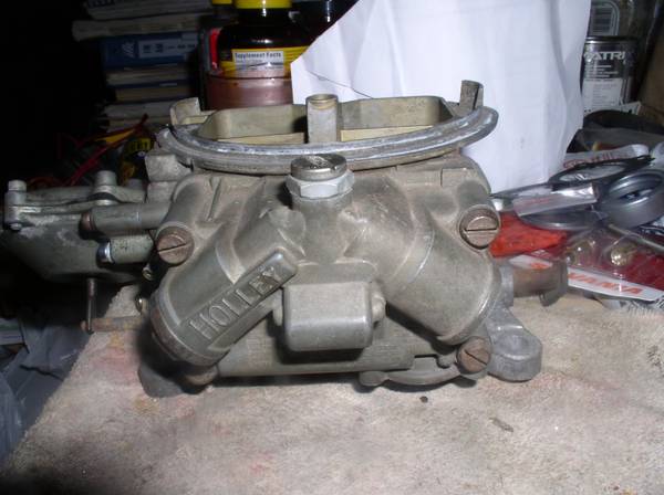 MOPAR 340 6 Six Pack Holley Carburetors 4791 4789 4790 Dodge Plymouth, dovoz USA — foto 3 z 9