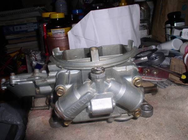 MOPAR 340 6 Six Pack Holley Carburetors 4791 4789 4790 Dodge Plymouth, dovoz USA — foto 6 z 9