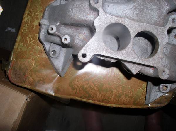 Mopar 440 six pack cast iron manifold 1970 gtx cuda challenger, dovoz USA — foto 4 z 4