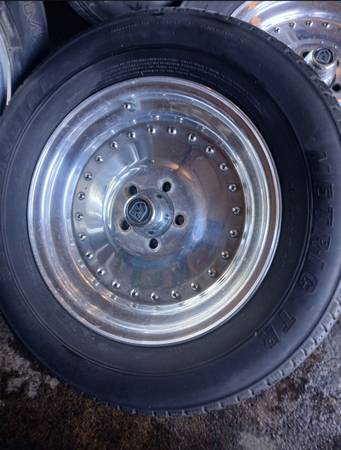 5x4 smallbolt mopar 15s centerlines, dovoz USA — foto 5 z 8